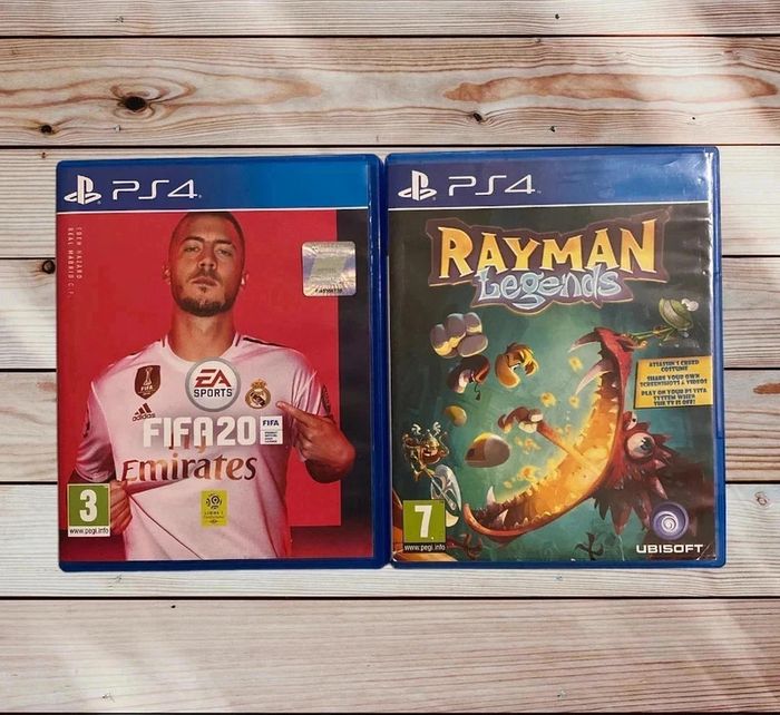 Lot de 2 jeux ps4