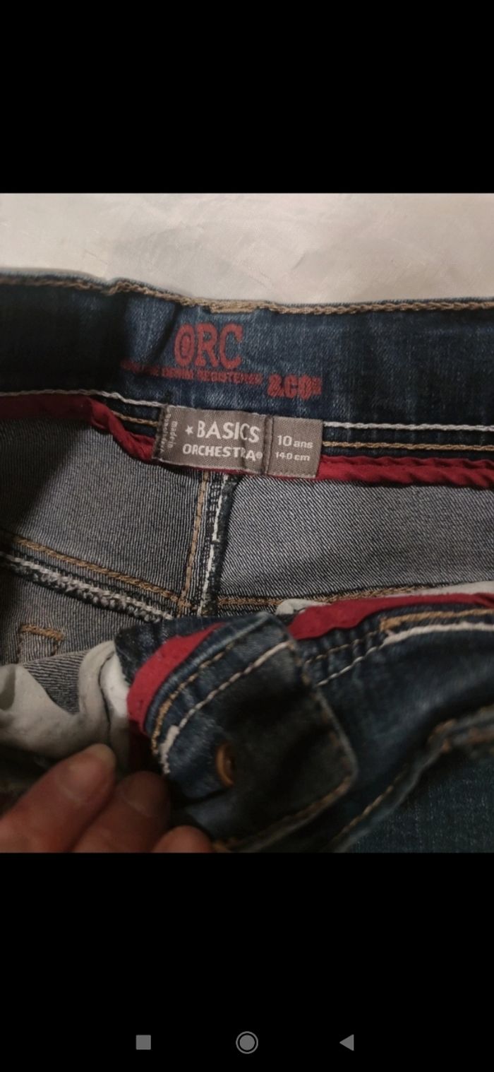 Jeans slim taille 10 ans - photo numéro 4