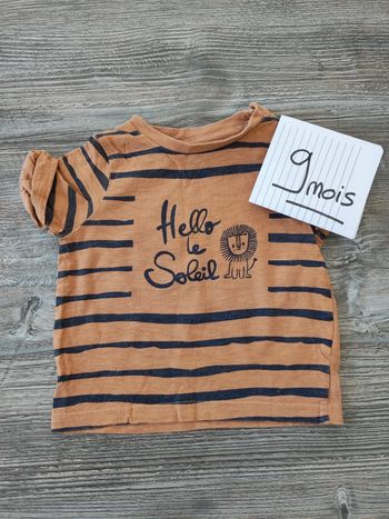 T-shirt Verbaudet 9 mois