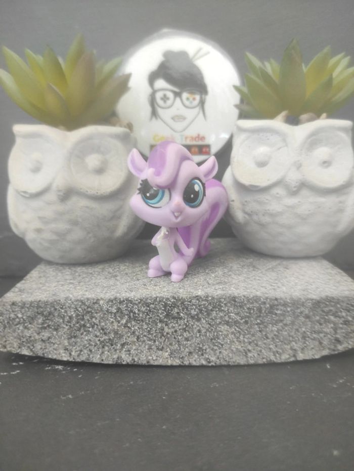 My Littlest Petshop Pet Shop LPS Écureuil Squirrel 3695 #geektradelpsecureuil