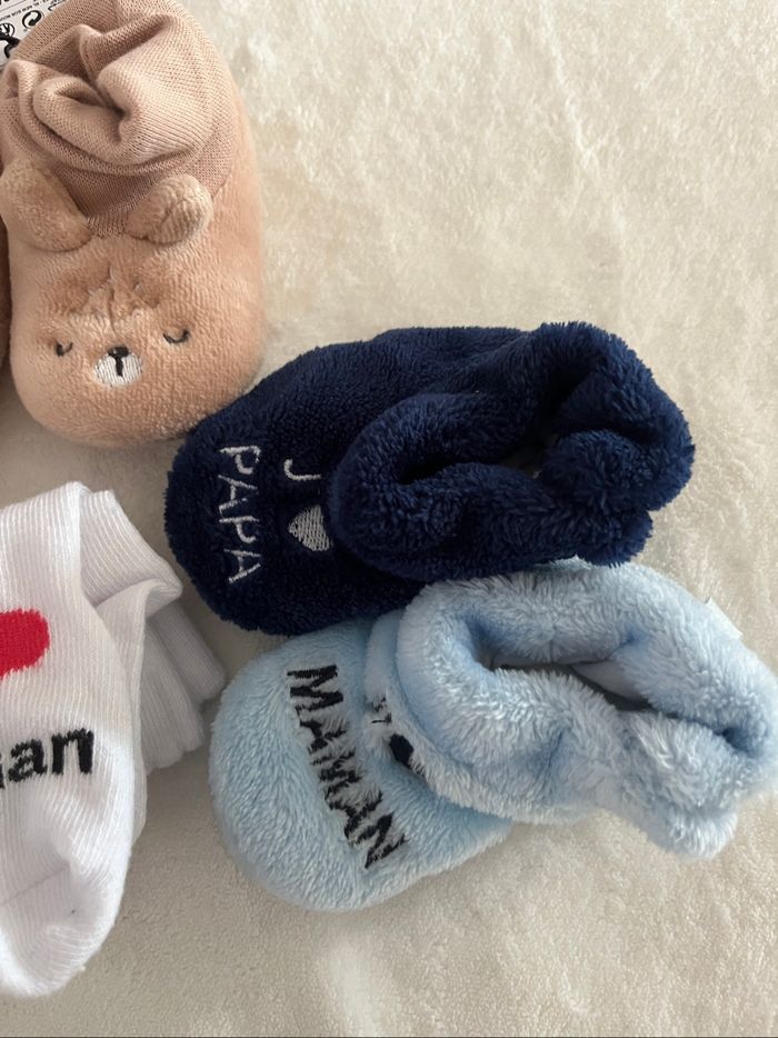 Lot de chaussons - bébé - photo numéro 5