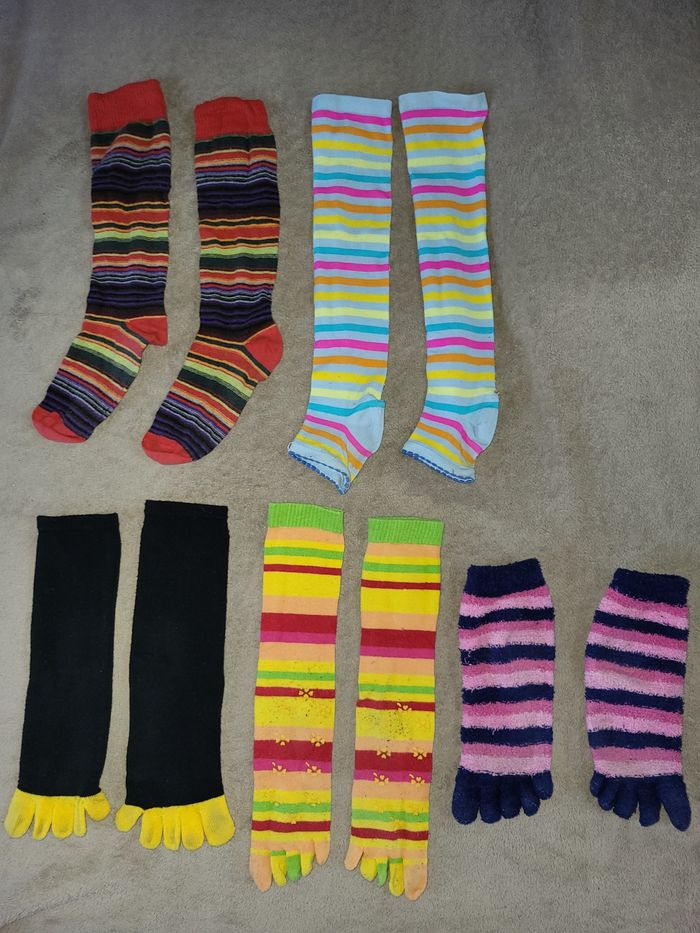 Lot de grandes chaussettes femme - photo numéro 2