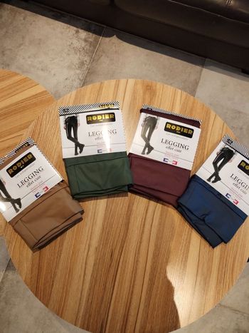 Lot de leggings effet cuir RODIER