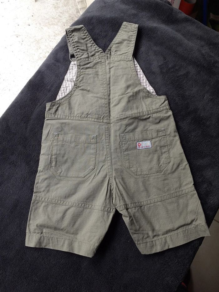 Salopette short garçon 6 mois Sergent Major - photo numéro 2