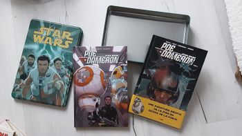 Coffret métallique de 2 livres Star Wars Poe Dameron tome 1 et 2 Neuf