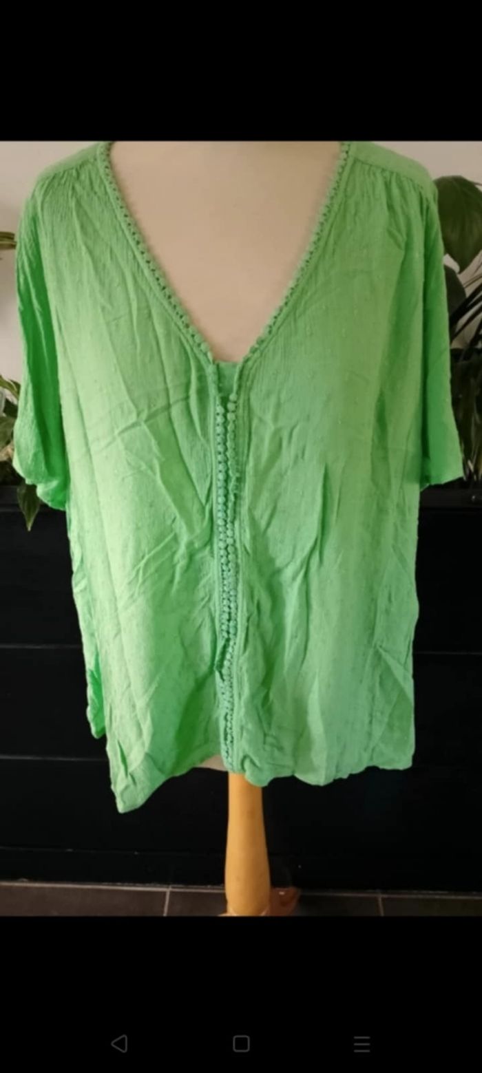 Blouse manches courtes Paprika - photo numéro 3