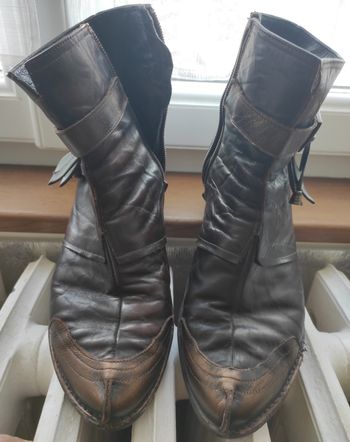 Bottines femme vintage