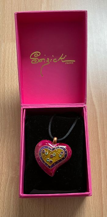 Collier cœur Soizick France