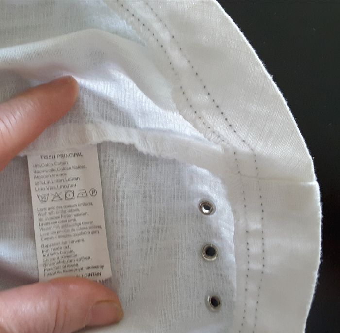 Robe blanche à bretelles – Mia Soana – Taille 44 - photo numéro 6