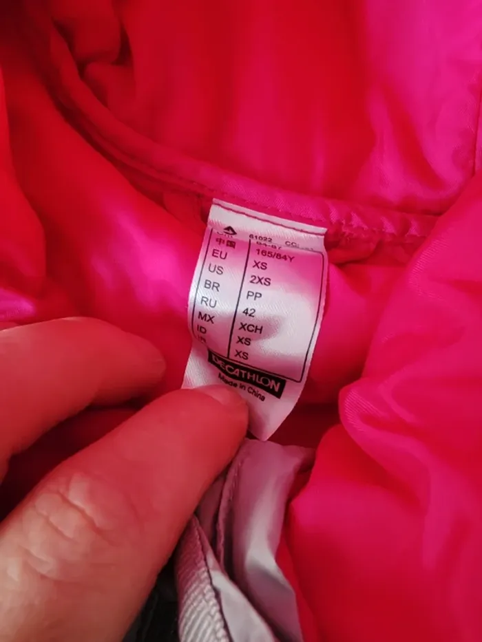 Doudoune mi saison taille XS - photo numéro 3