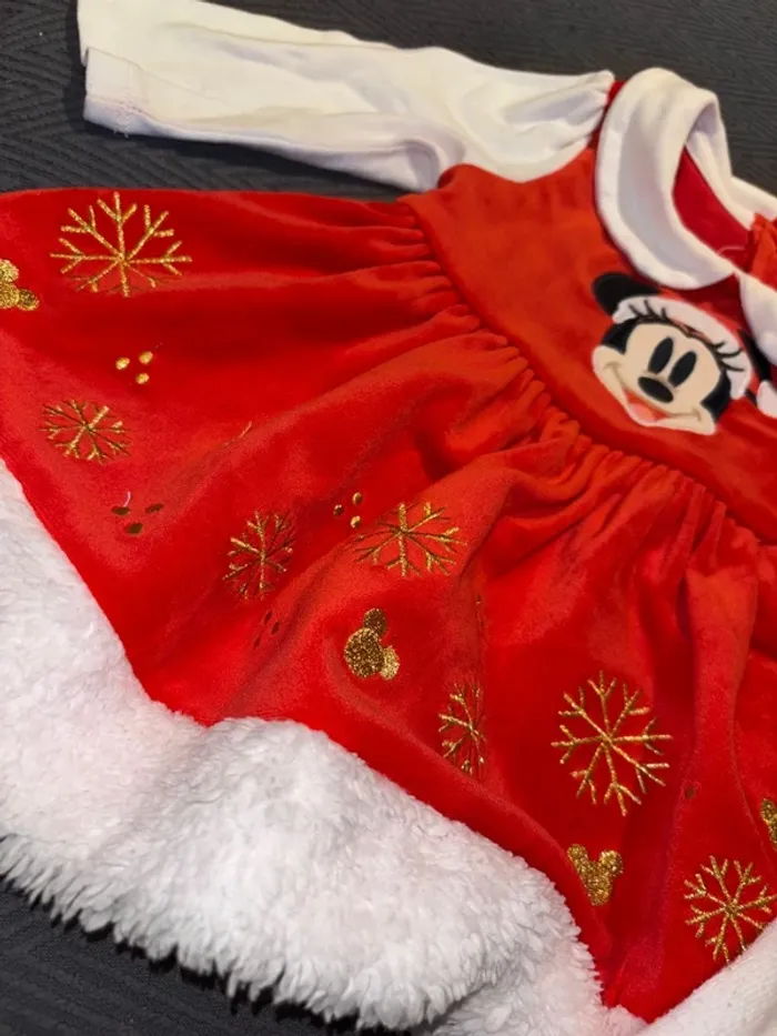 Robe Minnie Noël bébé - photo numéro 2