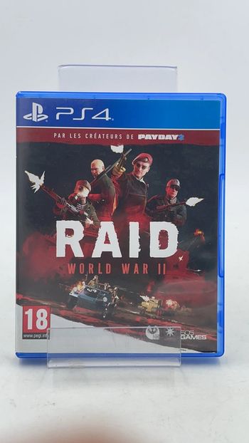 Jeu vidéo Raid World War 2 sur console PlayStation 4