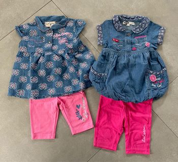 Lot 2 ensembles Leecooper BBF - 12mois