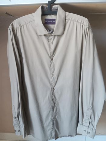 Chemise taupe Burton taille XL 43-44