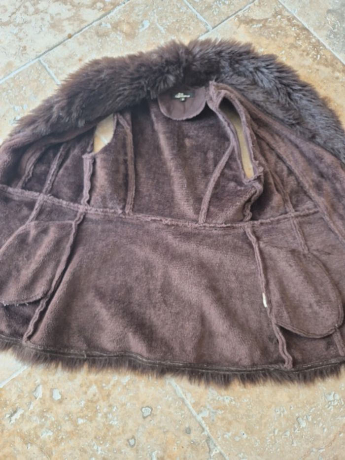 Manteau sans manches faussefourrure - photo numéro 8