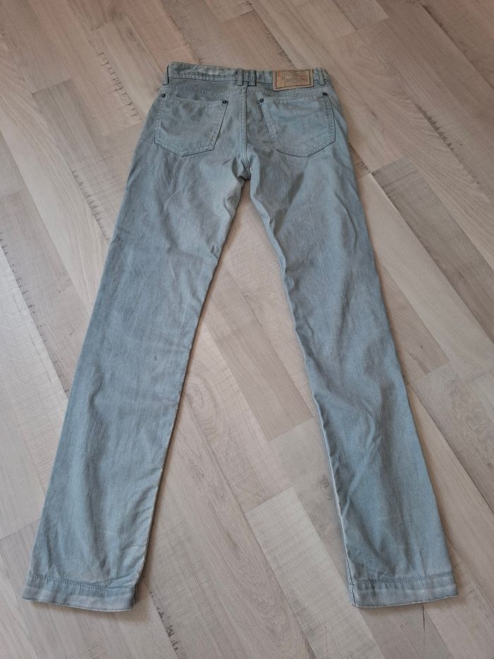 Jean Pantalon Dolce & Gabbana D&G / Bleu clair blanchi / Taille 29 (38/40 FR) M / Straight Regular - photo numéro 7