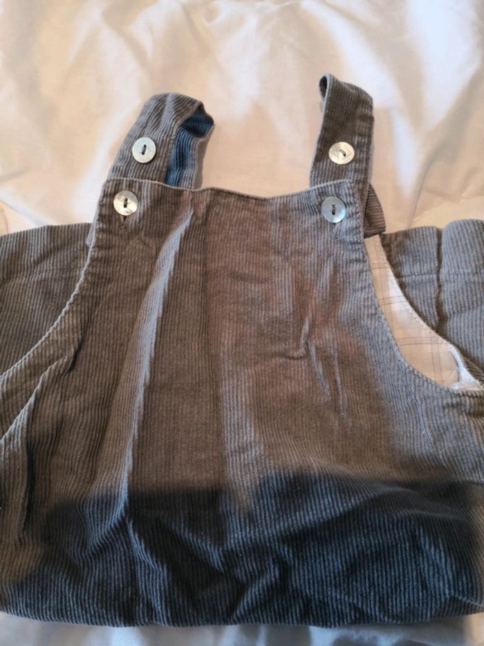 Robe velours gris - photo numéro 3