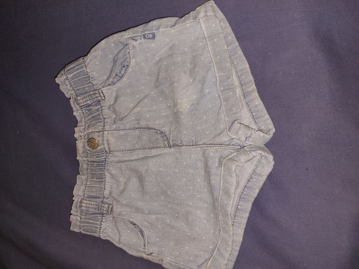 Lot short 18 mois