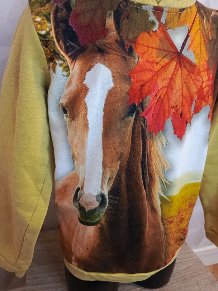 Polaire thème équitation - photo numéro 4