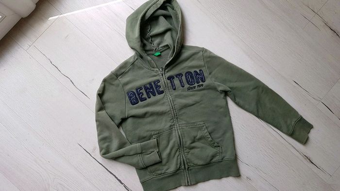 Superbe gilet Uniteds color of benetton garçon 8-9ans