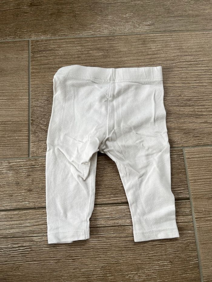 Legging blanc 6 mois