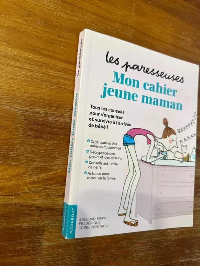 Livre les paresseuses, mon cahier de jeune Maman - photo numéro 2