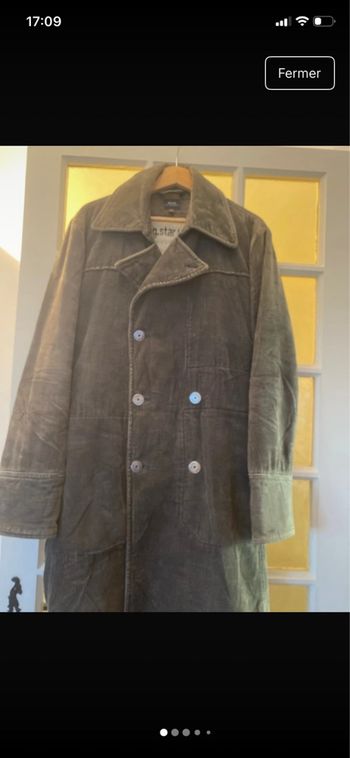 Manteau velours homme Gstar