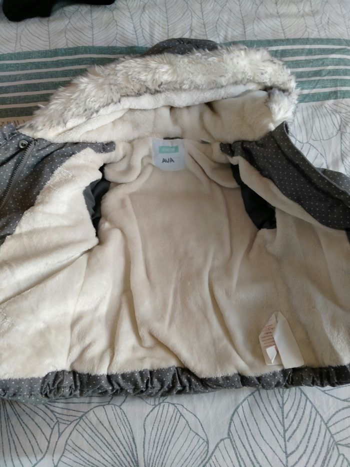 Manteau d'hiver fille 18 mois Obaïbi - photo numéro 2