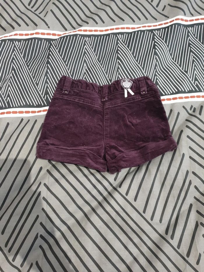 Short en velours 3 ans - photo numéro 2