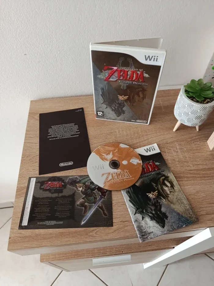 Zelda Twilight princess pour wii