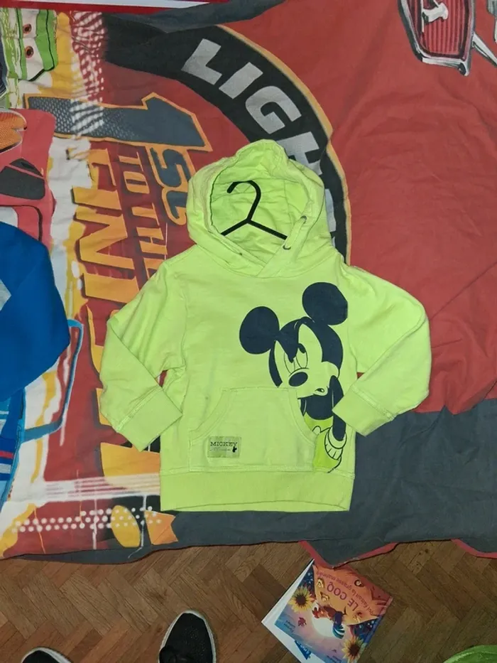 Sweat à capuche Disney orchestra Mickey 3ans
