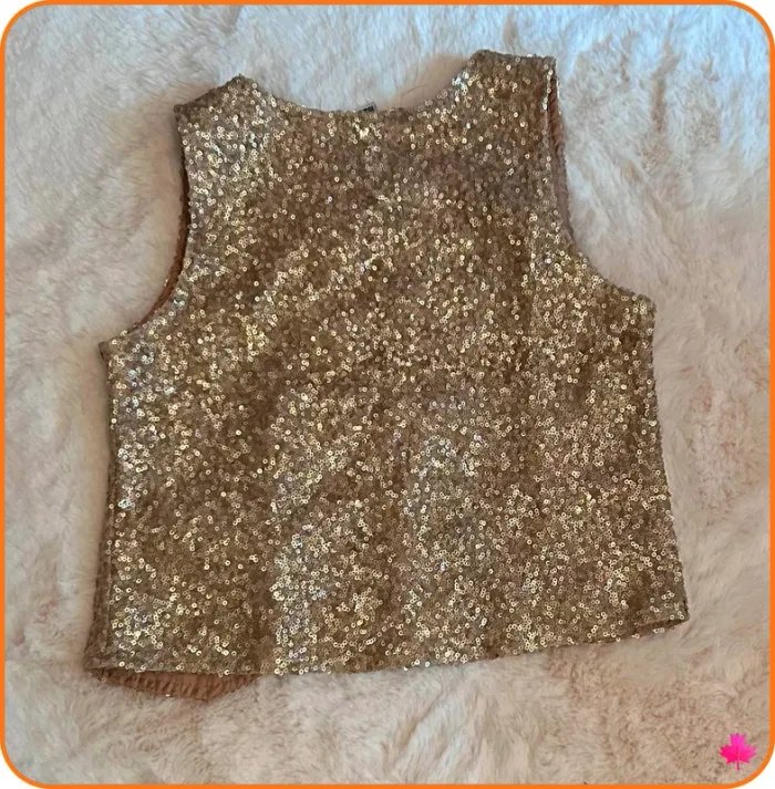 Gilet à sequins Tape à l'Oeil - Taille 12 ans (152 cm) - Festif - photo numéro 3