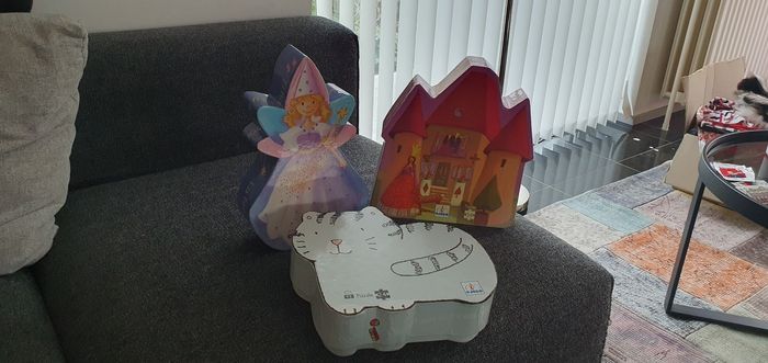 Lot de 3 puzzles Djeco