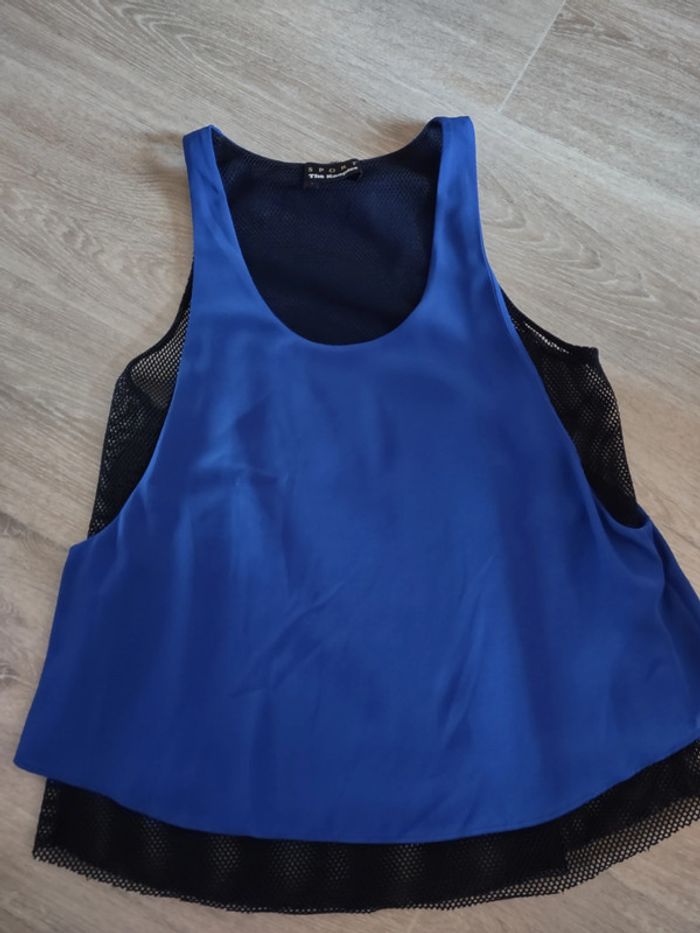 Débardeur 2 en 1 avec résille The kooples sport