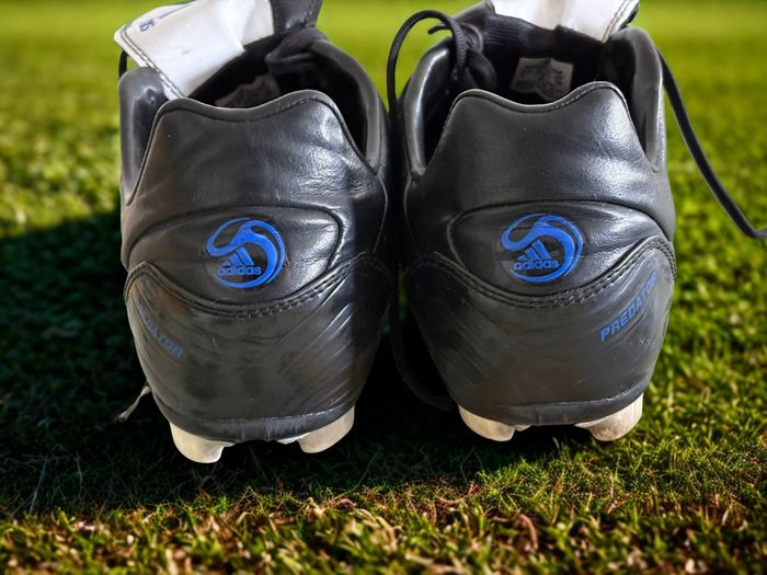 Adidas Predator crampons noirs/blancs – Très bon état  - Crampons de collection - Rare - photo numéro 3