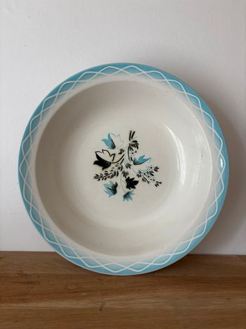Plat creux ancien Digoin Sarreguemines Albert