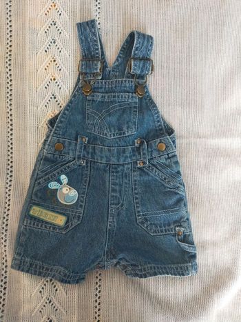 Salopette en jean 3 mois