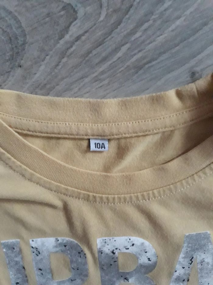Tee shirt manches courtes 10ans - photo numéro 2