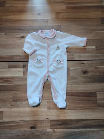 Grenouillere Sophie la girafe 3 mois