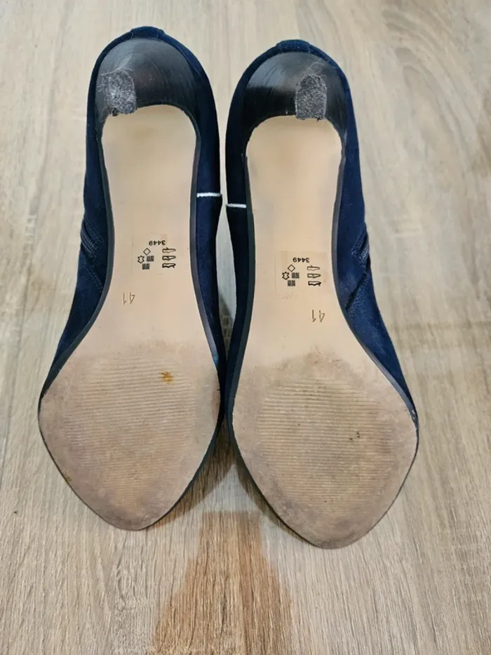 Bottines bleu 41 - photo numéro 4