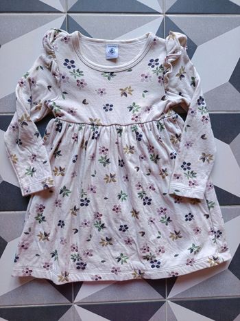 Robe manches longues tubique Petit Bateau 4 ans