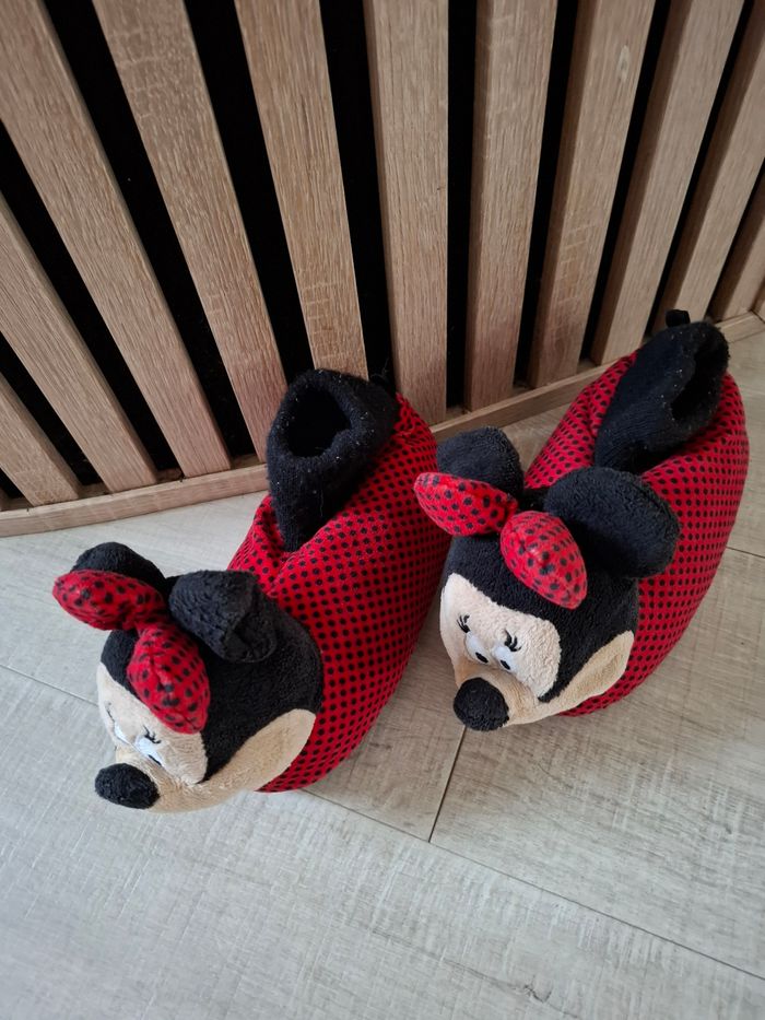 Chaussons Pantoufles Disney Minnie T 27 - photo numéro 3