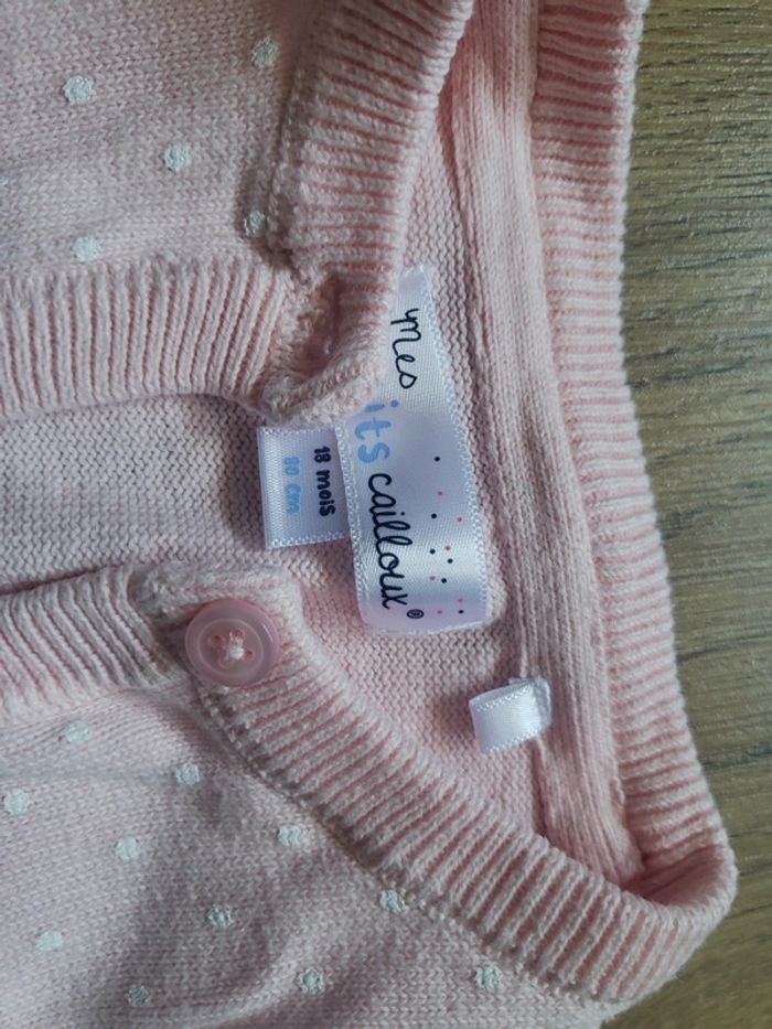 Gilet léger Mes Petits Cailloux 18 mois - photo numéro 2