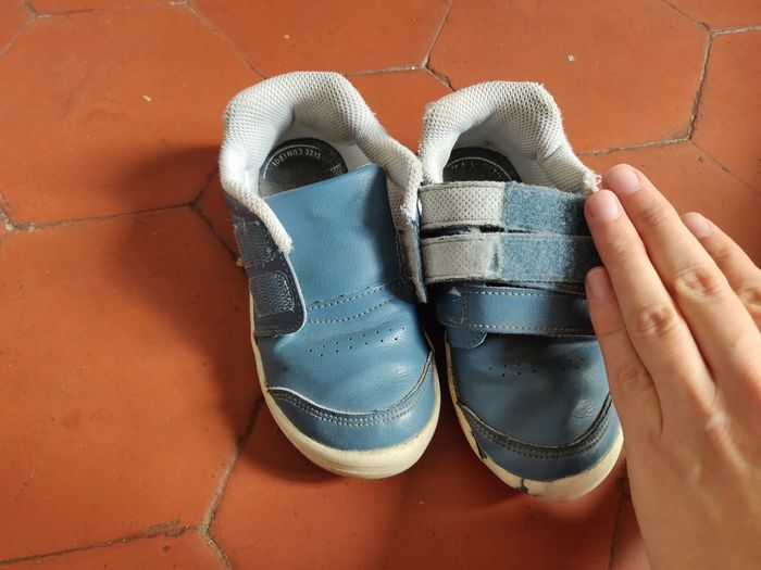 Chaussures Decathlon I-Move bleues taille 28 - photo numéro 4