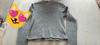 Pull gris Kiabi S