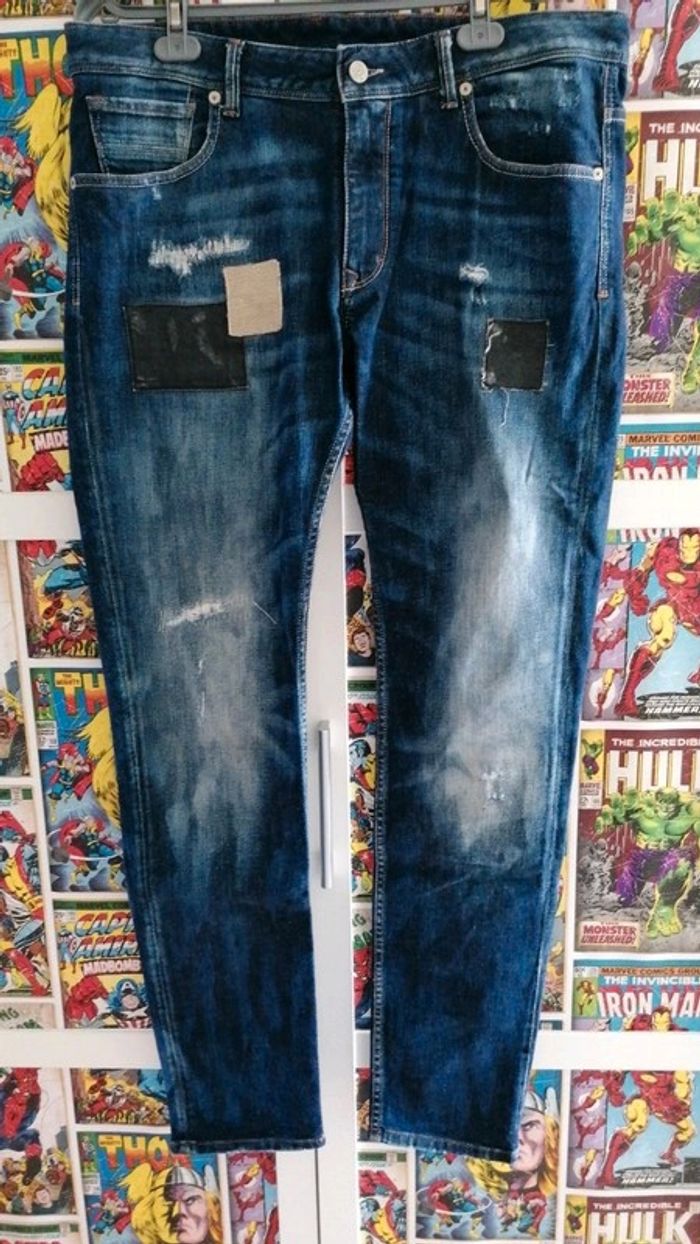 Jean slim community of indigo homme taille 36