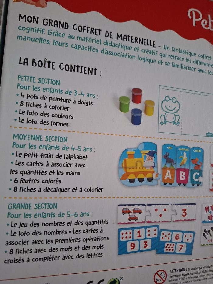 Petit savant mon grand coffret de maternelle - photo numéro 3