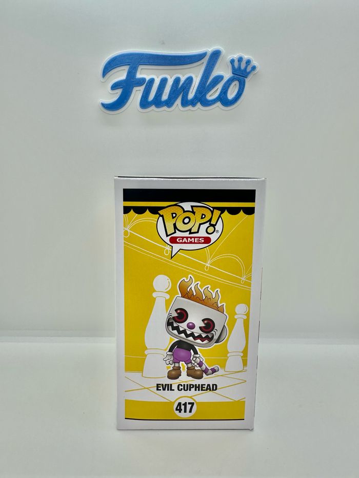 Funko Pop Evil Cuphead 417 Hot Topic Exclusive 🇺🇸 - photo numéro 5