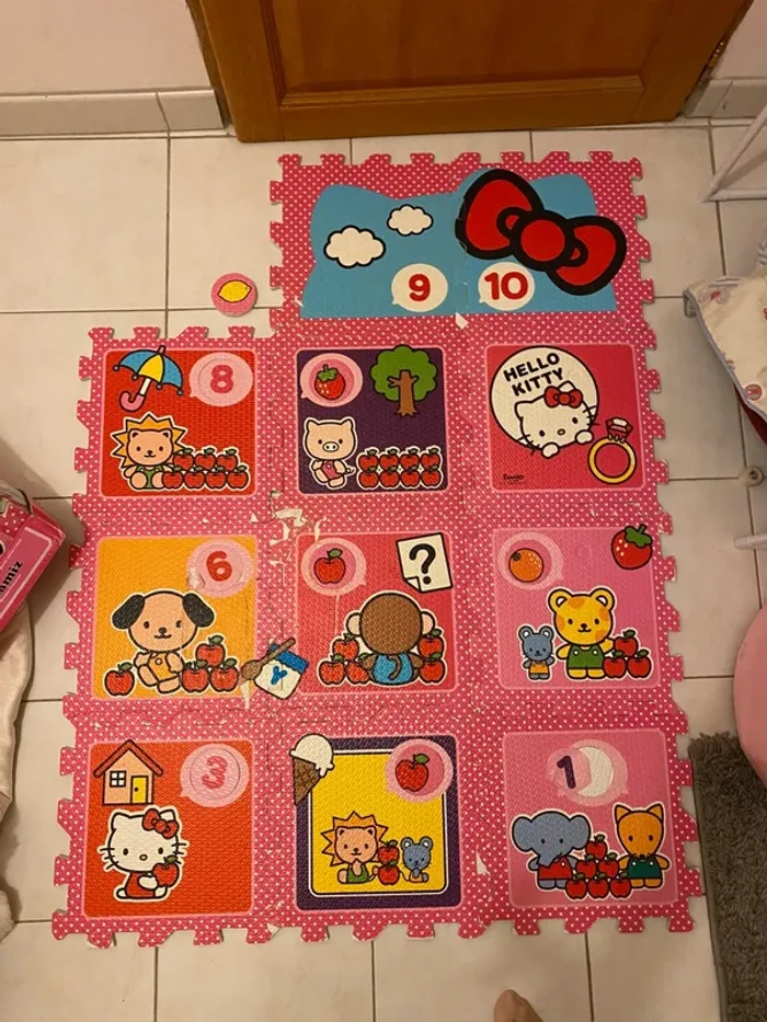 X2 lots dalles mousses Hello Kitty tatamiz - photo numéro 2