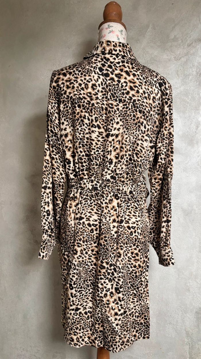 Robe léopard drapée Burton neuve - photo numéro 8